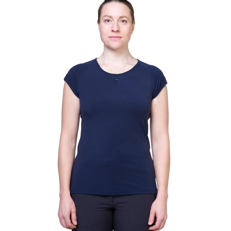 T-Shirts & Baselayers-Mountain Equipment Womens Equinox Tee - Cosmos
