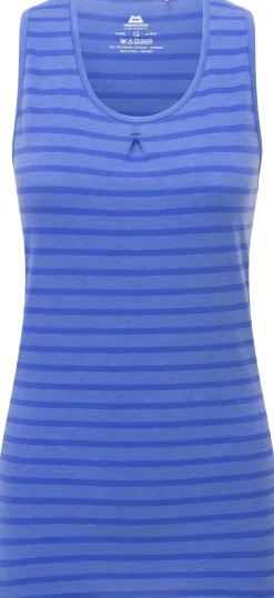 T-Shirts & Baselayers-Mountain Equipment Womens Equinox Vest - Vivid Stripe