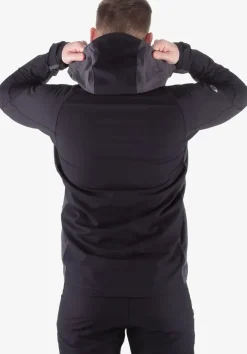 Softshell Jackets-Mountain Equipment Womens Frontier Hooded Jacket - Black