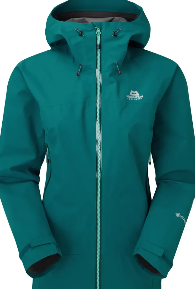 Waterproof Jackets-Mountain Equipment Womens Garwhal Jacket - Spruce