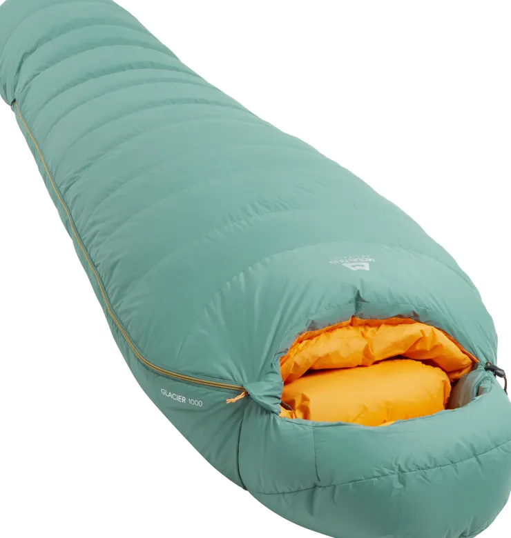 Backpacking & Lightweight Sleeping Bags-Mountain Equipment Womens Glacier 1000 Sleeping Bag - Long