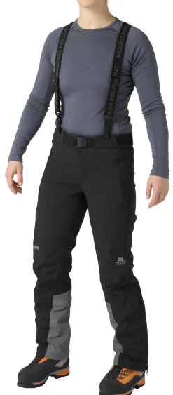 Trousers & Leggings-Mountain Equipment Womens G2 Mountain Pants - Black