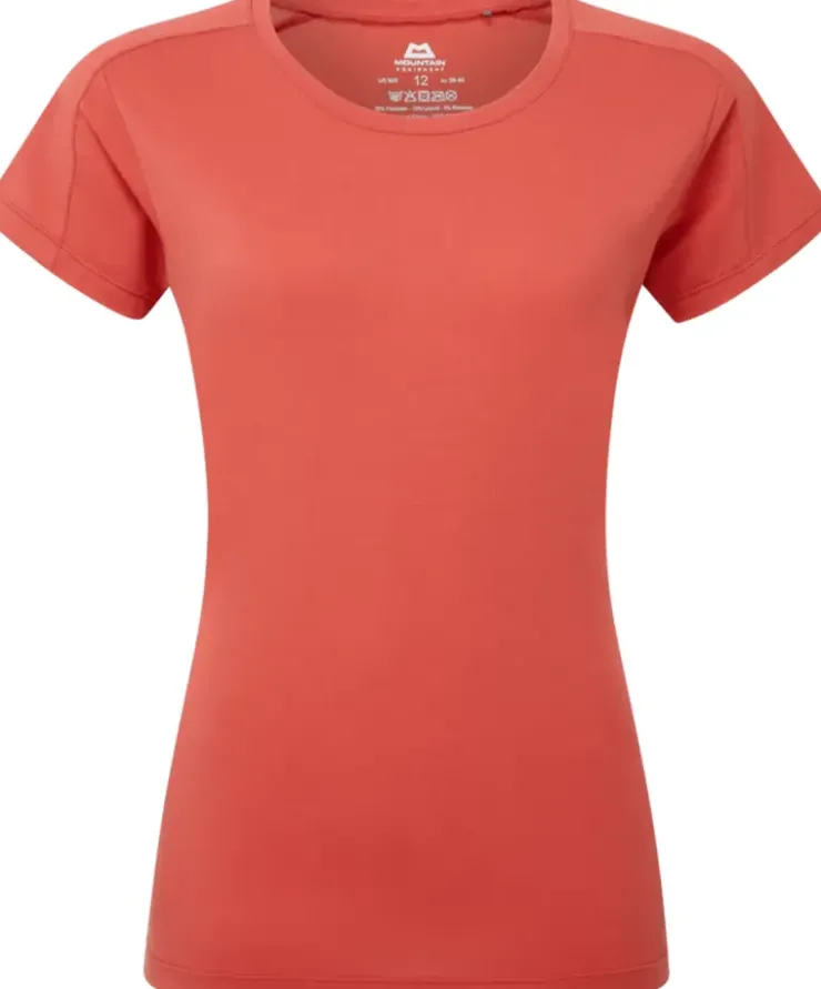 T-Shirts & Baselayers-Mountain Equipment Womens Headpoint Tee - Rosewood