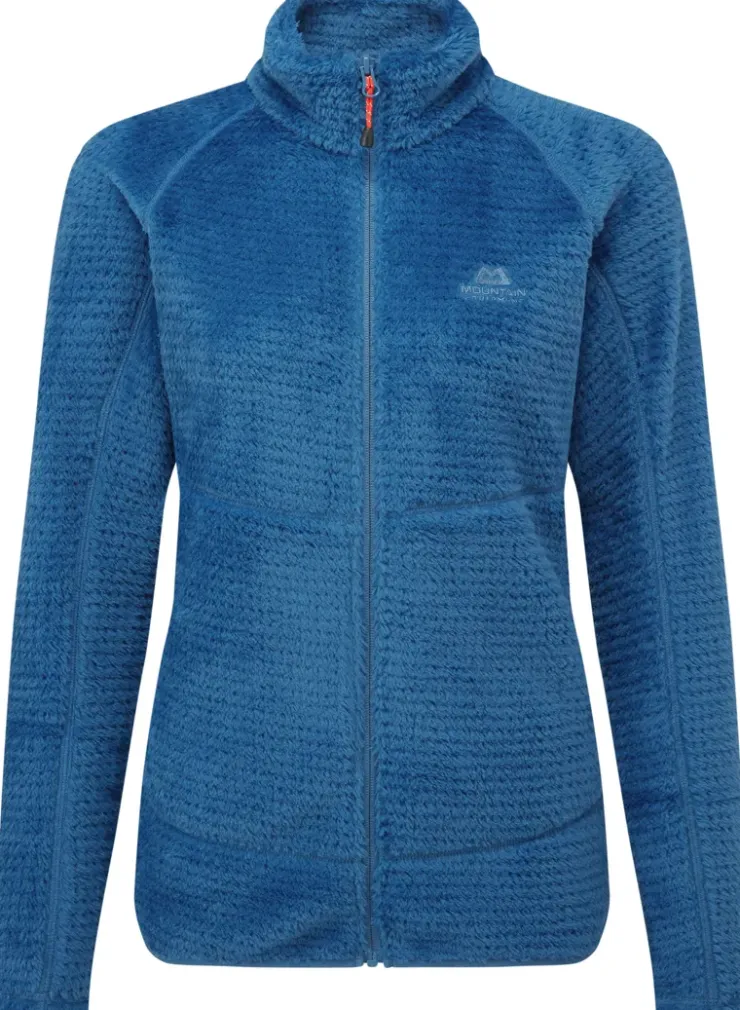 Fleece & Mid Layer-Mountain Equipment Womens Hispar Jacket - Stellar Blue
