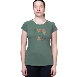 T-Shirts & Baselayers-Mountain Equipment Womens Leaf Tee - Aqua