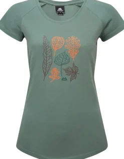 T-Shirts & Baselayers-Mountain Equipment Womens Leaf Tee - Sage