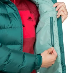Insulated Jackets-Mountain Equipment Womens Lightline Jacket - Deep Teal