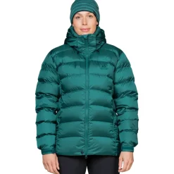 Insulated Jackets-Mountain Equipment Womens Lightline Jacket - Deep Teal