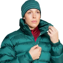 Insulated Jackets-Mountain Equipment Womens Lightline Jacket - Deep Teal
