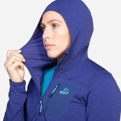 Fleece & Mid Layer-Mountain Equipment Womens Lumiko Hooded Jacket - Rhubarb-Capsicum