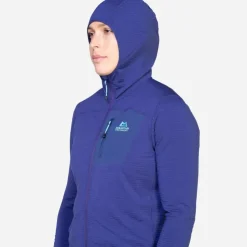 Fleece & Mid Layer-Mountain Equipment Womens Lumiko Hooded Jacket - Hibiscus-Tibetan