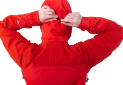 Waterproof Jackets-Mountain Equipment Womens Manaslu Jacket - Imperial Red-Crimson