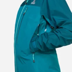 Waterproof Jackets-Mountain Equipment Womens Makalu Jacket - Stellar-Majolica