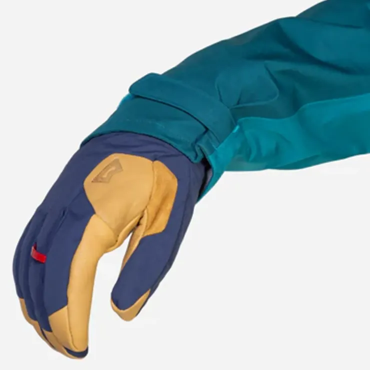 Waterproof Jackets-Mountain Equipment Womens Makalu Jacket - Majolica-Capsicum