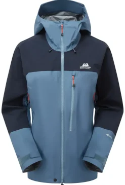 Waterproof Jackets-Mountain Equipment Womens Manaslu Jacket - Stellar-Cosmos