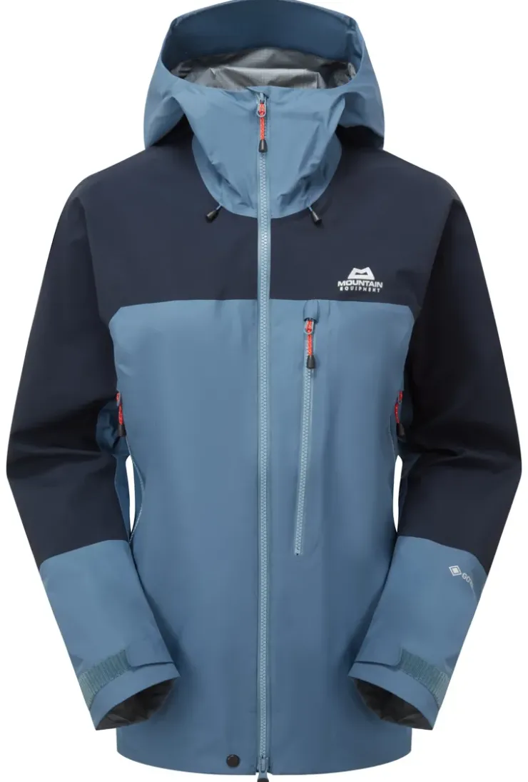 Waterproof Jackets-Mountain Equipment Womens Manaslu Jacket - Stellar-Cosmos