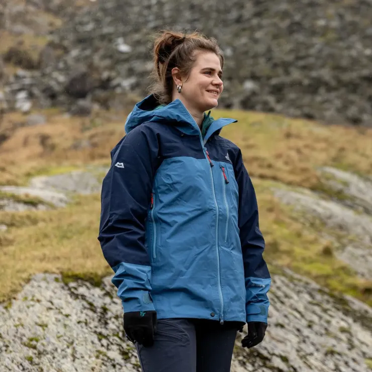 Waterproof Jackets-Mountain Equipment Womens Manaslu Jacket - Stellar-Cosmos