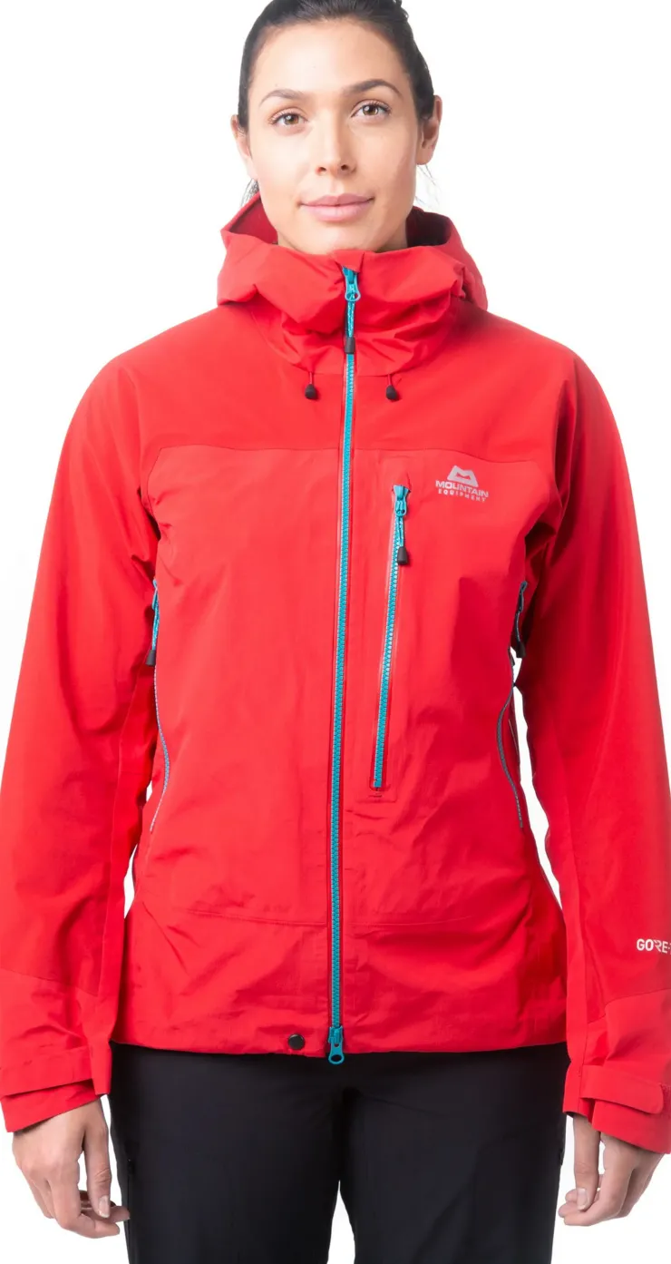 Waterproof Jackets-Mountain Equipment Womens Manaslu Jacket - Spruce-Deep Teal