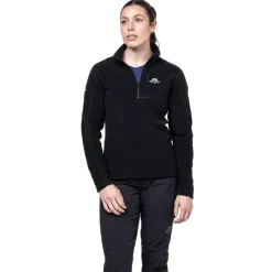 Fleece & Mid Layer-Mountain Equipment Womens Micro Zip-T Fleece - Hibiscus
