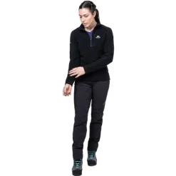 Fleece & Mid Layer-Mountain Equipment Womens Micro Zip-T Fleece - Hibiscus
