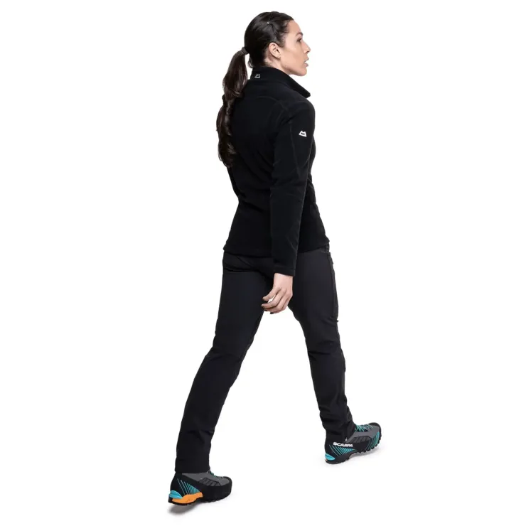 Fleece & Mid Layer-Mountain Equipment Womens Micro Zip-T Fleece - Black