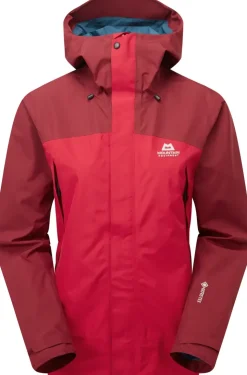 Waterproof Jackets-Mountain Equipment Womens Nanda Devi Jacket - Capsicum-Tibetan Red