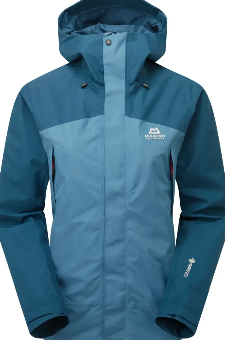 Waterproof Jackets-Mountain Equipment Womens Nanda Devi Jacket - Stellar-Majolica