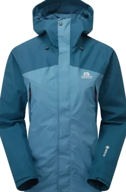 Waterproof Jackets-Mountain Equipment Womens Nanda Devi Jacket - Stellar-Majolica