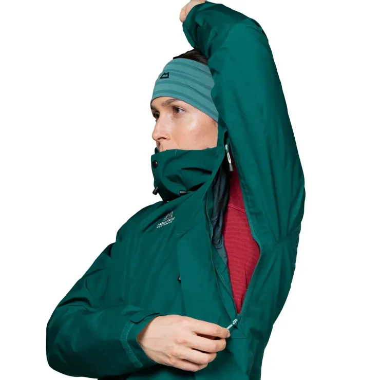 Waterproof Jackets-Mountain Equipment Womens Nanda Devi Jacket - Black