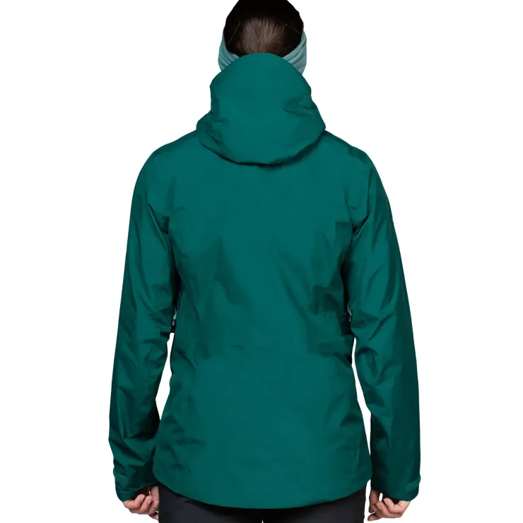 Waterproof Jackets-Mountain Equipment Womens Nanda Devi Jacket - Black