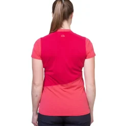 T-Shirts & Baselayers-Mountain Equipment Womens Nava SS Zip T - Topaz-Majolica