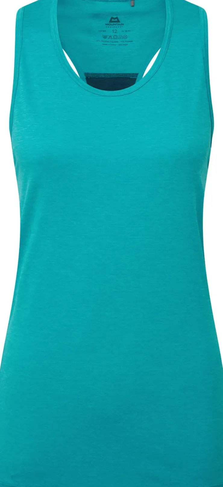 T-Shirts & Baselayers-Mountain Equipment Womens Nava Tank - Topaz-Majolica