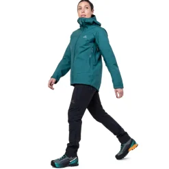 Waterproof Jackets-Mountain Equipment Womens Odyssey Jacket - Deep Teal