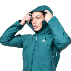 Waterproof Jackets-Mountain Equipment Womens Odyssey Jacket - Deep Teal