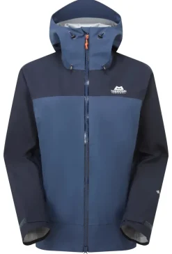 Waterproof Jackets-Mountain Equipment Womens Saltoro Jacket - Dusk-Cosmos