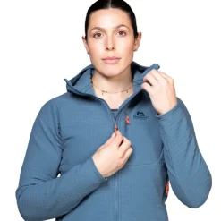 Fleece & Mid Layer-Mountain Equipment Womens Shroud Hooded Jacket - Cosmos