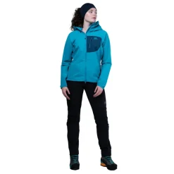 Softshell Jackets-Mountain Equipment Womens Squall Hooded Jacket - Chili Red-Merlot