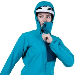 Softshell Jackets-Mountain Equipment Womens Squall Hooded Jacket - Chili Red-Merlot