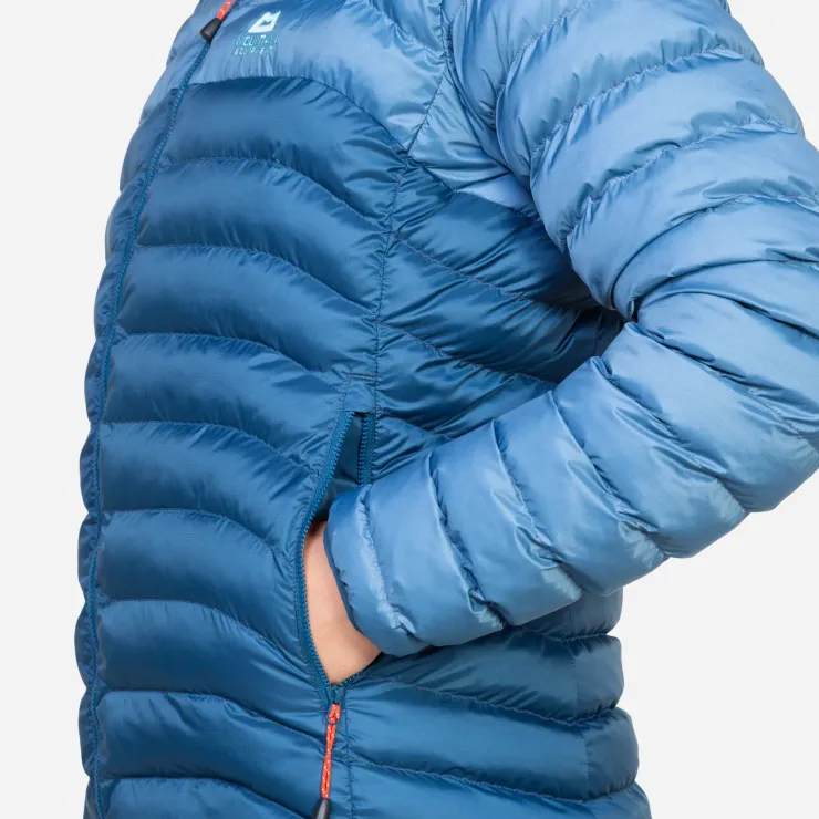 Insulated Jackets-Mountain Equipment Womens Superflux Jacket - Comos-Porcelain Lining