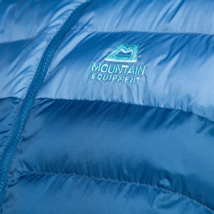 Insulated Jackets-Mountain Equipment Womens Superflux Jacket - Comos-Porcelain Lining