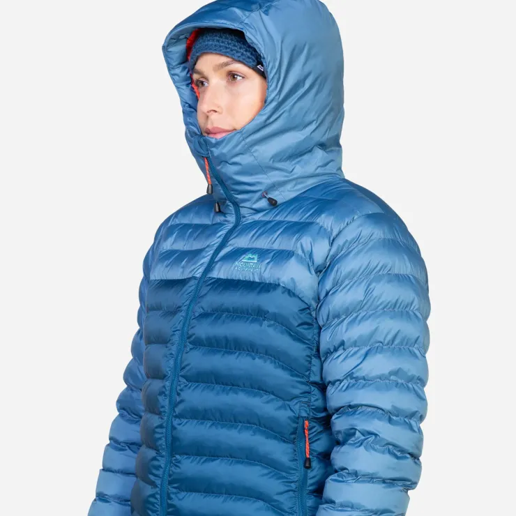 Insulated Jackets-Mountain Equipment Womens Superflux Jacket - Majolica-Stellar