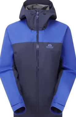 Waterproof Jackets-Mountain Equipment Womens Tacul Jacket - Cosmos-Vivid