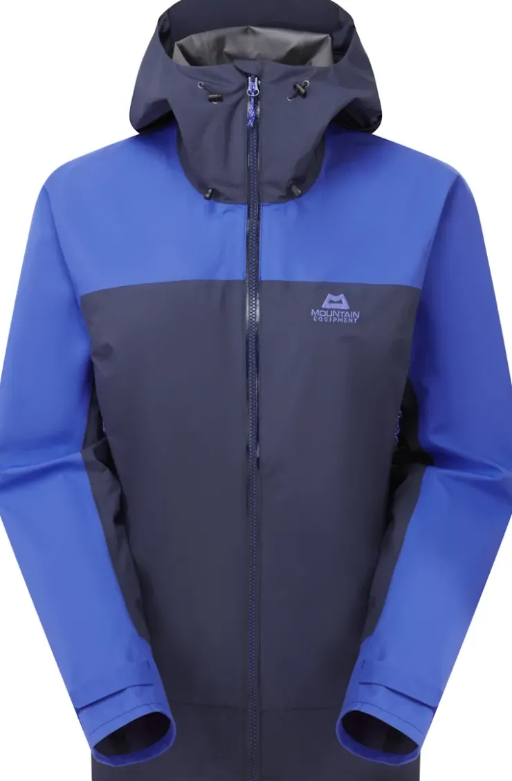 Waterproof Jackets-Mountain Equipment Womens Tacul Jacket - Cosmos-Vivid