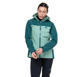 Waterproof Jackets-Mountain Equipment Womens Tacul Jacket - Lichen-DeepTeal