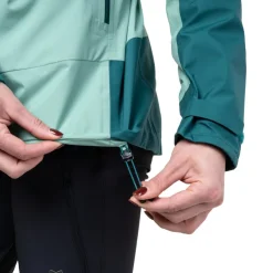 Waterproof Jackets-Mountain Equipment Womens Tacul Jacket - Lichen-DeepTeal