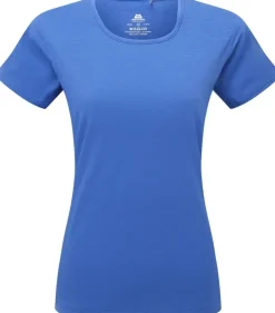 T-Shirts & Baselayers-Mountain Equipment Womens Tempi Tee - Vivid Blue
