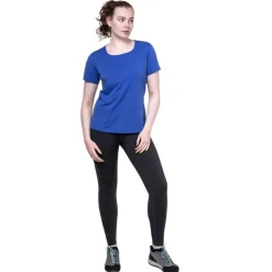 T-Shirts & Baselayers-Mountain Equipment Womens Tempi Tee - Vivid Blue