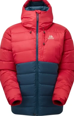 Insulated Jackets-Mountain Equipment Womens Trango Jacket - Majolica-Capsicum