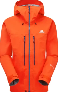 Waterproof Jackets-Mountain Equipment Womens Tupilak Jacket - Cardinal Orange