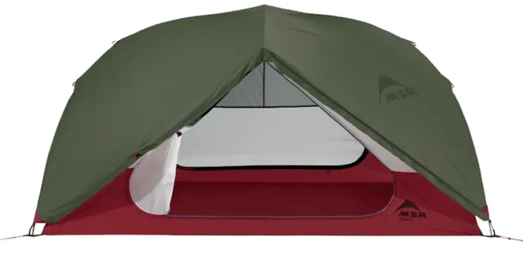 Backpacking & Lightweight Tents-MSR Elixir 2 Tent - Green